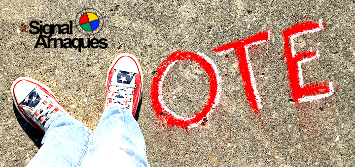 vote signal arnaques